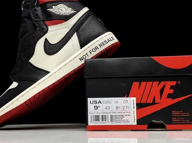 High Air For Jordan Varsity NRG 1 Not OG Resale Red 861428-106 Retro 0822